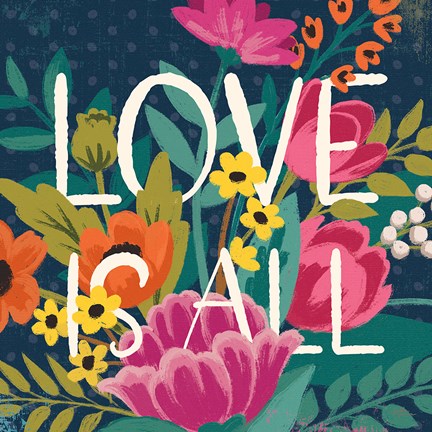 Framed Romantic Luxe IV Print