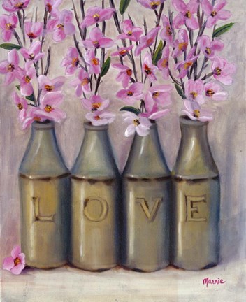 Framed Love Springtime Print