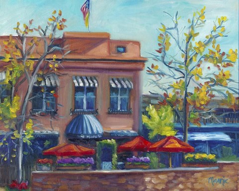 Framed Al Fresco Print