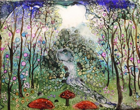 Framed Fairy Forest Print