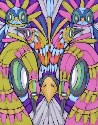 Framed Birds Of A Feather Print