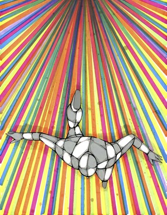 Framed Faster All The Time Print