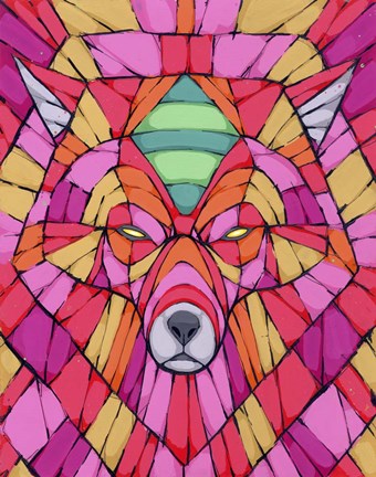 Framed Fueled By Instinct Print