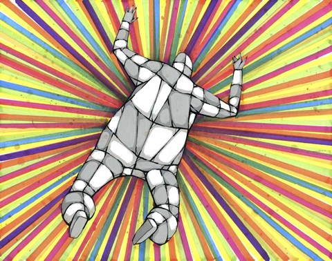 Framed No Bottom In Sight Print