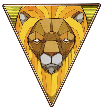 Framed Containing The Beast Print