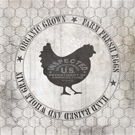 Framed Down On The Farm Country V8 Print