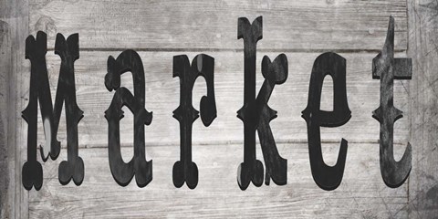 Framed Farm Fresh Farm Sign V4 Print