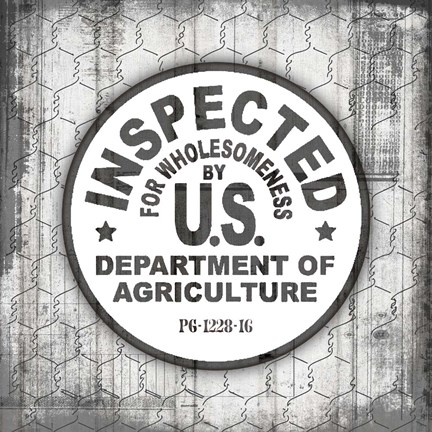 Framed My Farm My Way V7 V4 Print