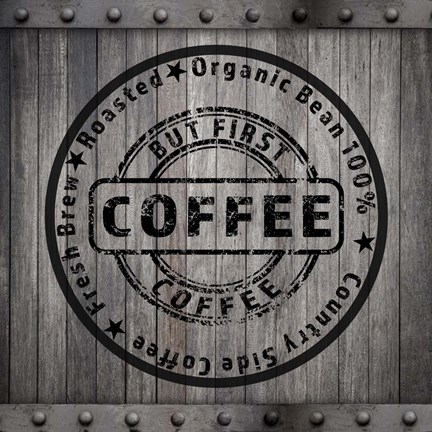 Framed Coffee Signs V2 Print