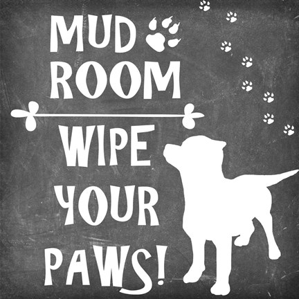 Framed Mudroom 6 Print