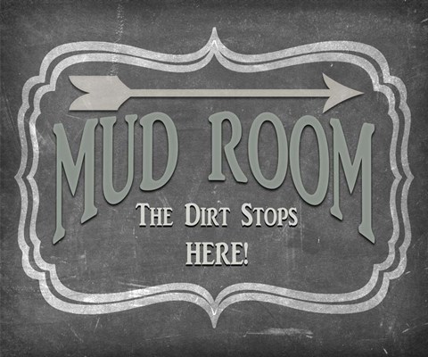 Framed Mudroom 7 Print