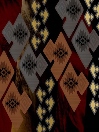 Framed SouthWest Design 2 3 Print