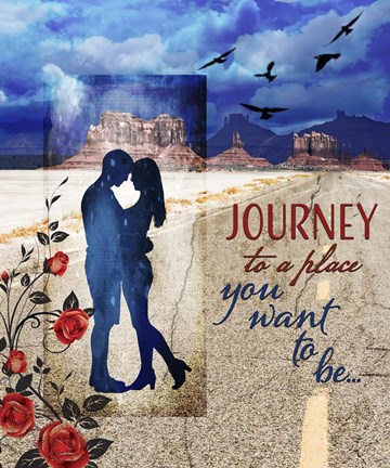 Framed Love Signs V2 Print