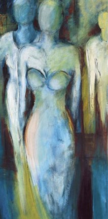 Framed braun - Dominat Print