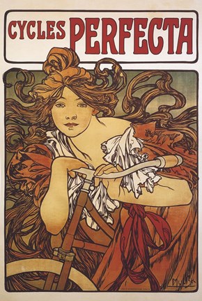 Framed Cycles Perfecta Print