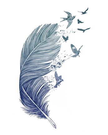 Framed Fly Away Print