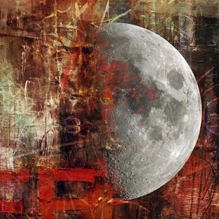 Framed To The Moon And Beyond Print