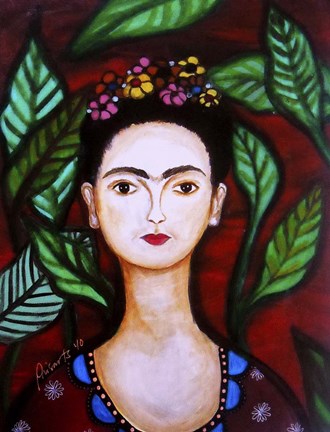 Framed Serene Frida Print