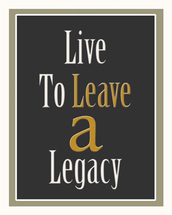 Framed Legacy Print