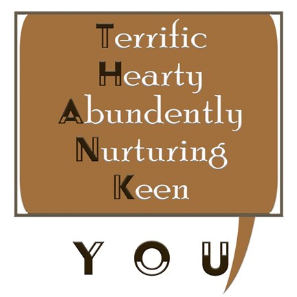 Framed Thank You 1 Print