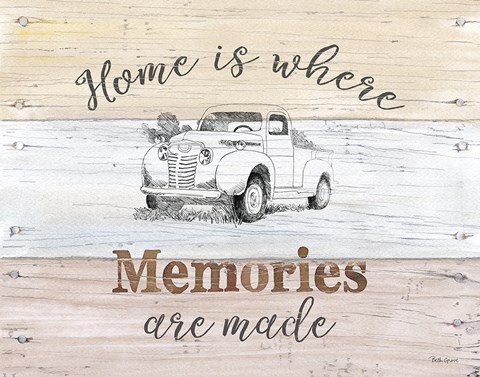 Framed Farmhouse II Print