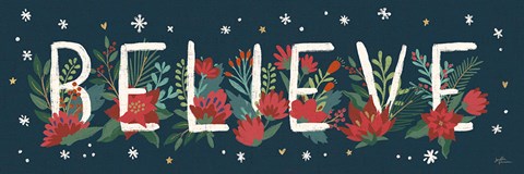 Framed Christmas Bloom VIII Print