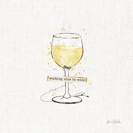 Framed Thoughtful Vines IV Print