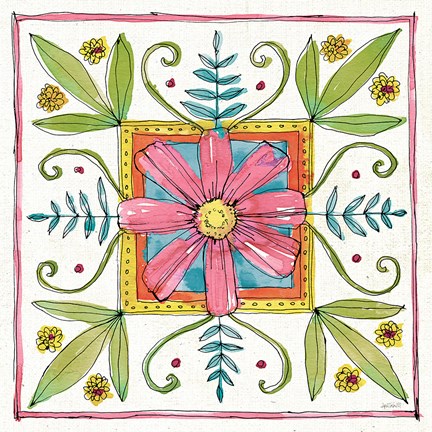 Framed Simply Petals XII Print