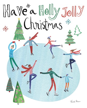 Framed Holiday Festivities II Print