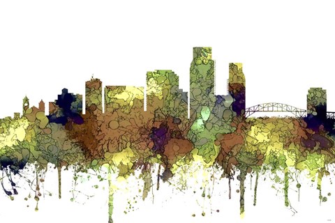 Framed Corpus Christi Texas - Safari Buff Print