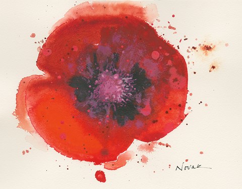 Framed Splash V Print