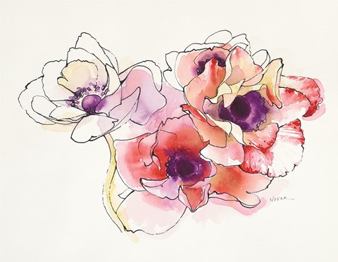 Framed Mistral Trio I Print