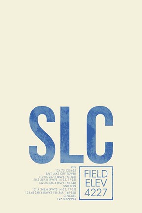 Framed SLC ATC Print