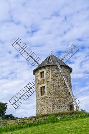 Framed French Mill Print