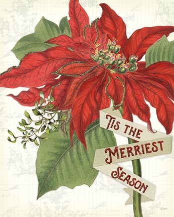 Framed Yuletide V Print