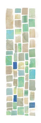 Framed High Windows III Blue Print