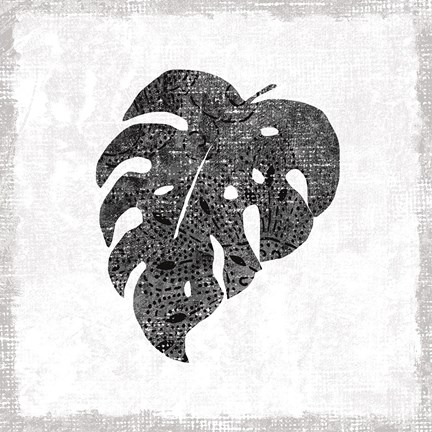 Framed Flamingo Tropicale VIII BW Print