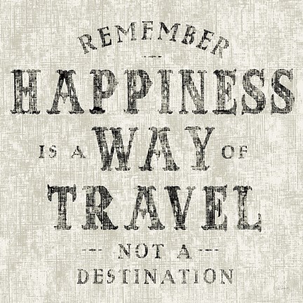 Framed Rustic Inspiration I Light Print