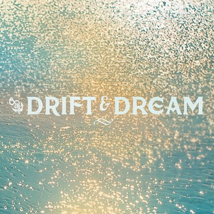 Framed Sparkling Sea III Print