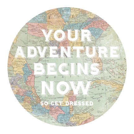 Framed Hemisphere I Print