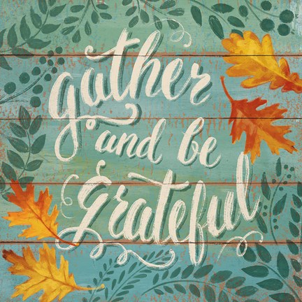 Framed Harvest Delight VI Print