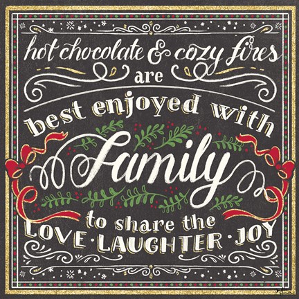 Framed Winter Wonderland VII Print