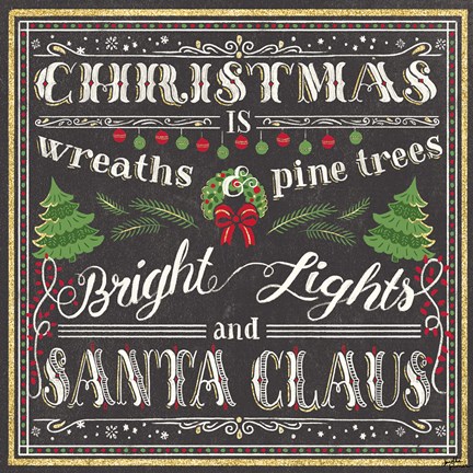 Framed Winter Wonderland VI Print