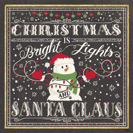 Framed Winter Wonderland III Print