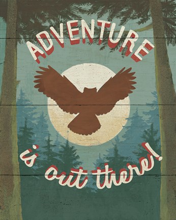 Framed Discover the Wild IV Print