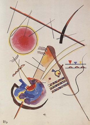 Framed Aquarelle Gastebuch, 1925 Print