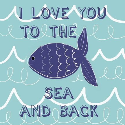 Framed To the Sea and Back Print