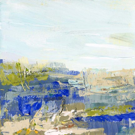 Framed Coastal Sand 2 Print