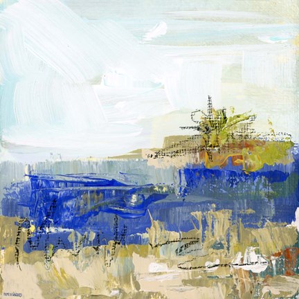 Framed Coastal Sand 4 Print