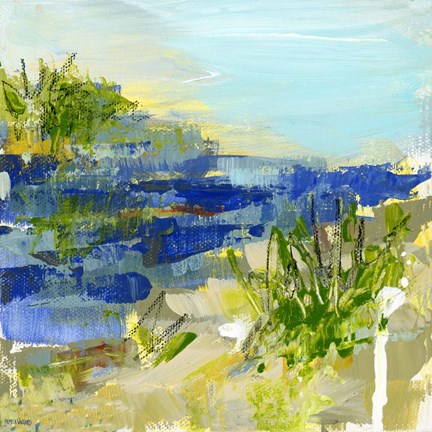 Framed Coastal Sand 10 Print